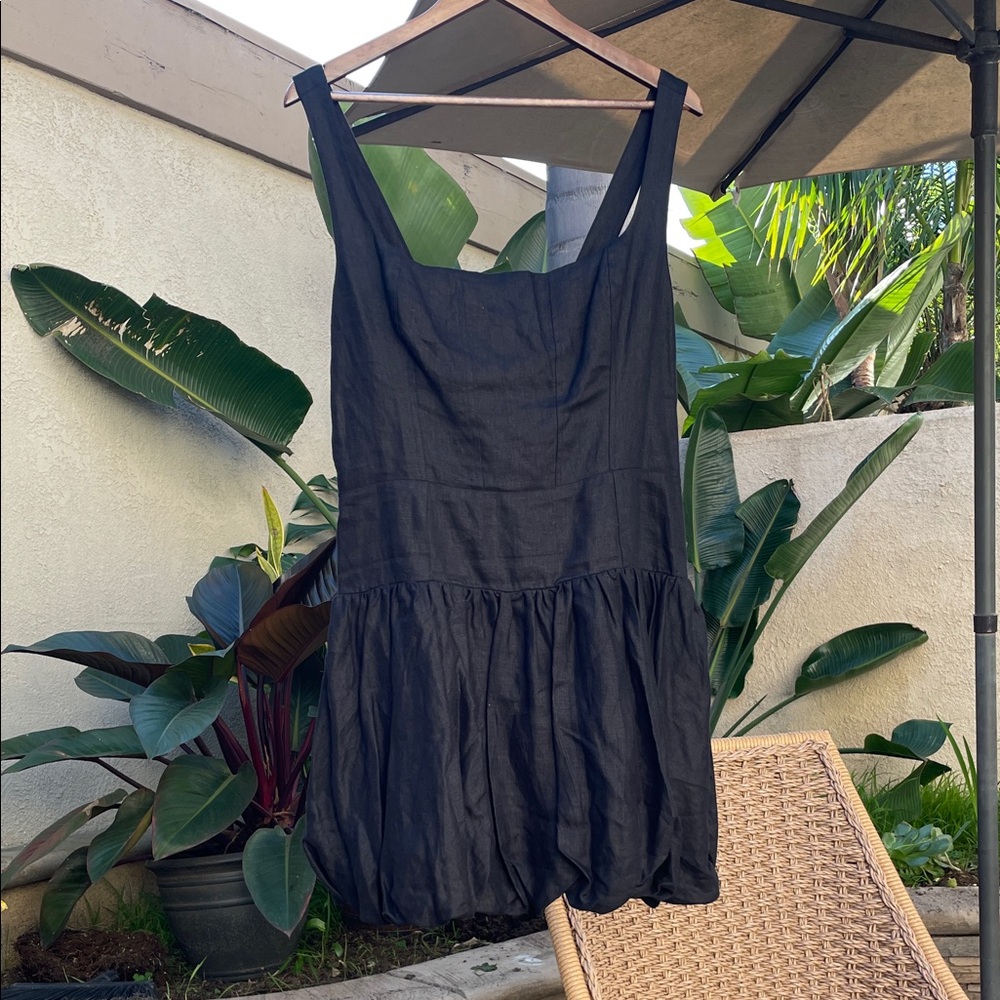 Reformation | Delia linen mini Dress - Picture 5 of 10